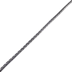 Wąż spiralny Conrad Components, 4 do 50 mm, czarny, 5 m