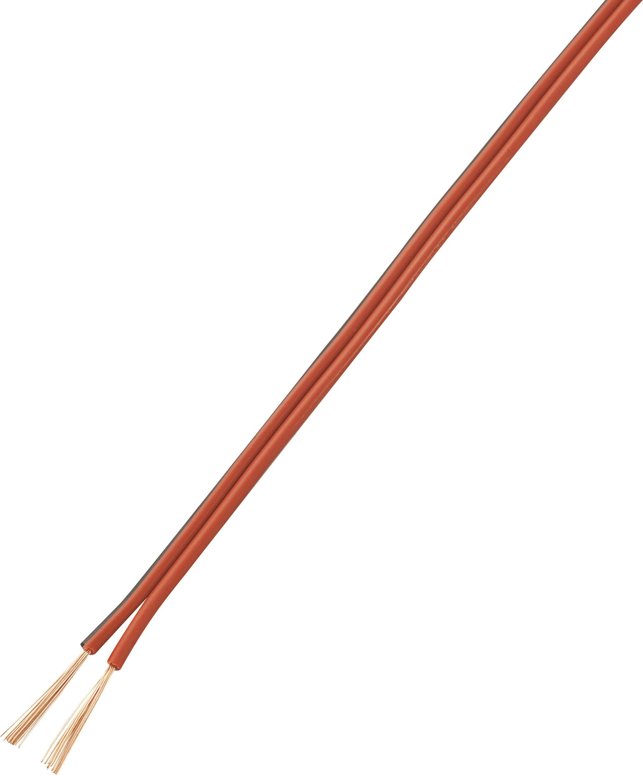 Przewód typu linka LiY-Z 2 x 0,14 mm² czerwony, czerwono-czarny 607382 20 m - obrazek 1