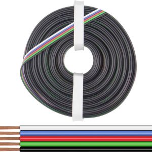 Donau Elektronik 519-010 Przewód linka 5 x 0.25 mm² czarny, zielony, czerwony, niebieski, biały 10 m Donau Elektronik 519-010 Przewód linka 5 x 0.25 mm² czarny, zielony, czerwony, niebieski, biały 10 m