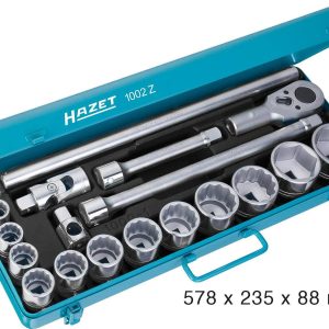 Zestaw kluczy nasadowych Hazet 1002Z 3/4″ (20 mm) Zestaw kluczy nasadowych Hazet 1002Z 3/4″ (20 mm)