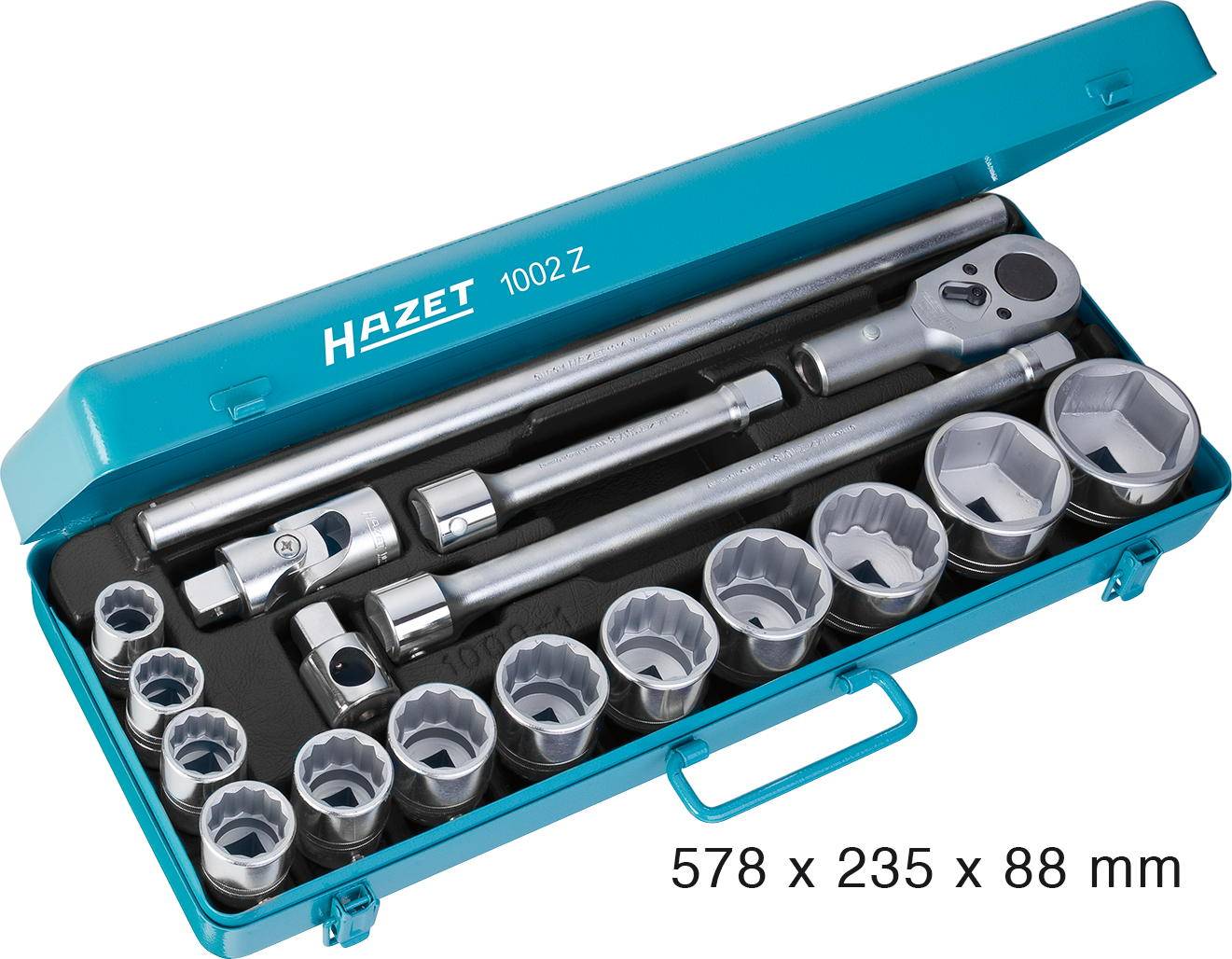 Zestaw kluczy nasadowych Hazet 1002Z 3/4" (20 mm) - obrazek 1