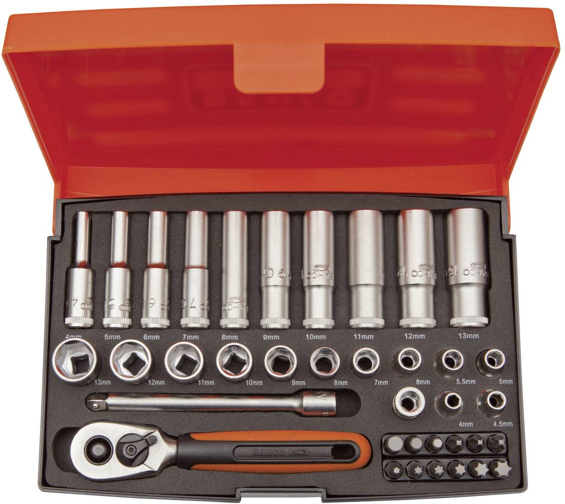 Zestaw kluczy nasadowych Bahco SL25L SL25L - obrazek 1