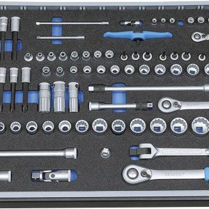Zestaw kluczy nasadowych Gedore 2005 CT4-U-20 2016257 1/4″ (6,3 mm), 3/8″ (10 mm), 1/2″ (12.5 mm) Zestaw kluczy nasadowych Gedore 2005 CT4-U-20 2016257 1/4″ (6,3 mm), 3/8″ (10 mm), 1/2″ (12.5 mm)