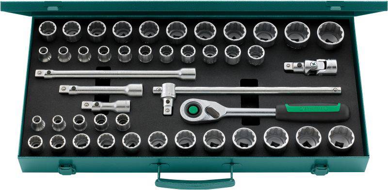 Zestaw kluczy nasadowych Stahlwille 50MA/39/6QR 96030107 1/2" (12.5 mm) - obrazek 1