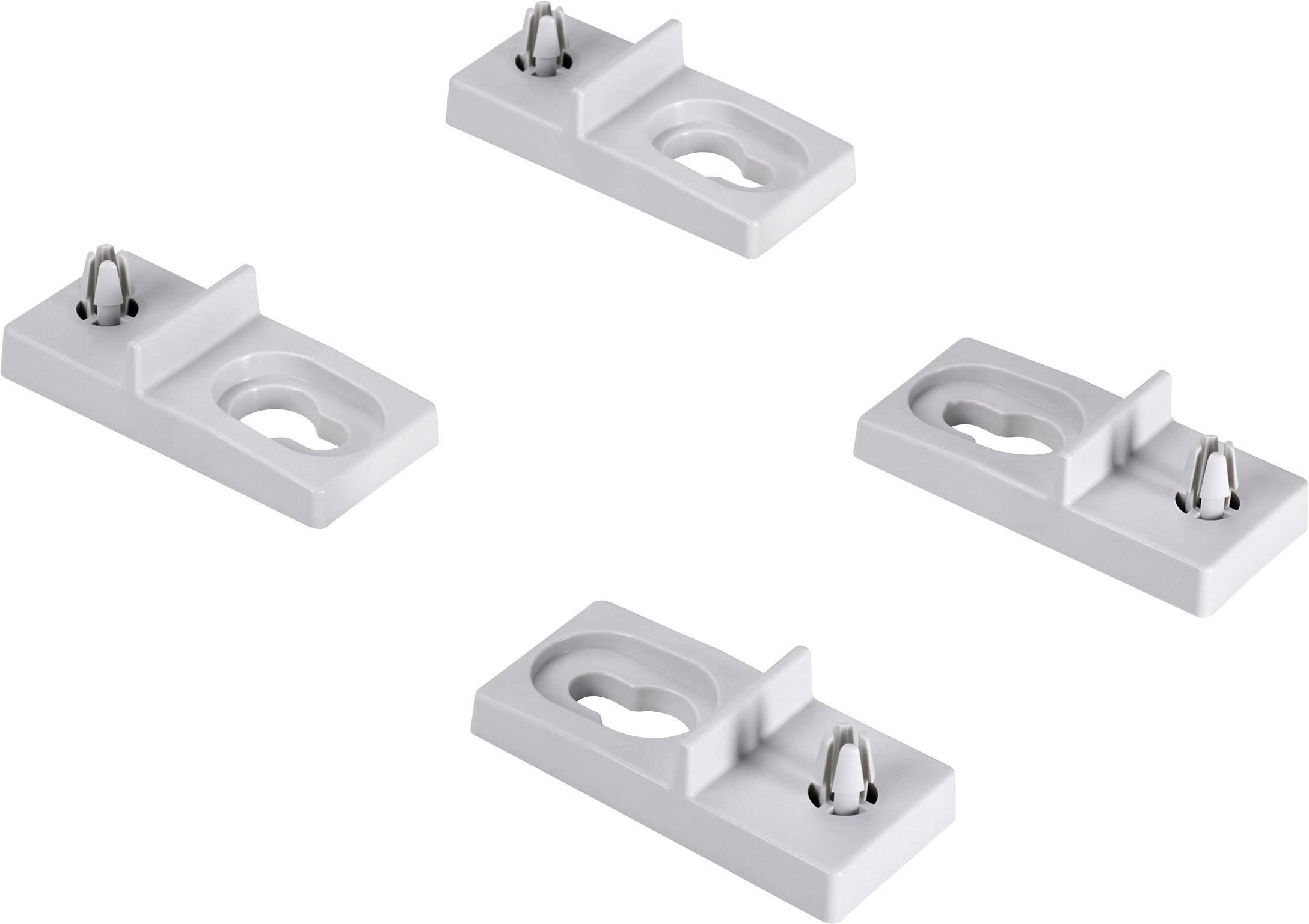 Fibox WMKQ10S Wall mount szaro-biały (ral 7035) 1 zest. - obrazek 1