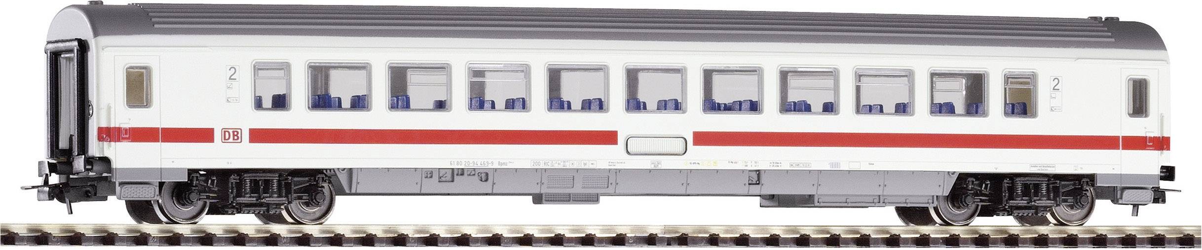 Wagon IC, Piko H0 57606, 1. Klasa, kolor ICE, rozstaw osi 264 mm, zasilanie DC, skala H0 - obrazek 1