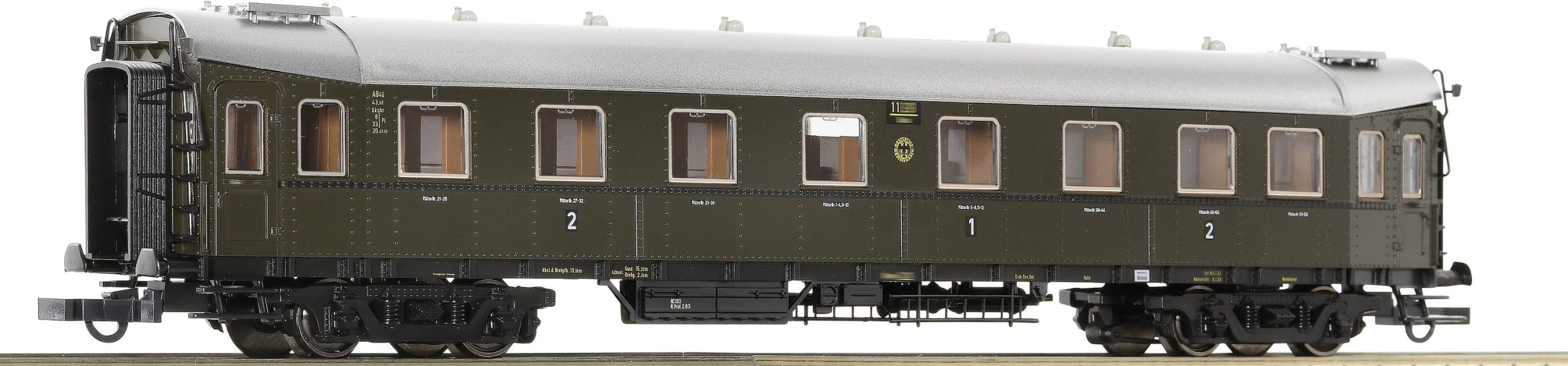 Wagon osobowy Roco 6200135 Wagon ekspresowy standardowy H0 D89 Monachium – Hamburg Altona DRG - obrazek 1