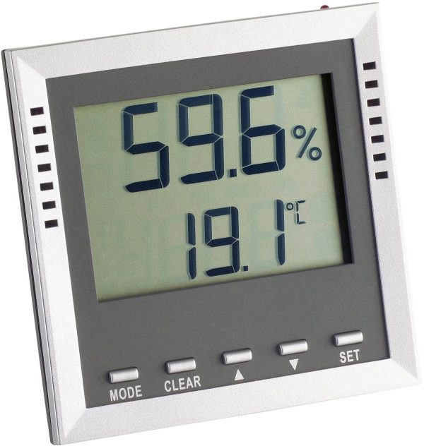 TFA Dostmann KLIMA GUARD Termohigrometr srebrny 30.5010.54.K