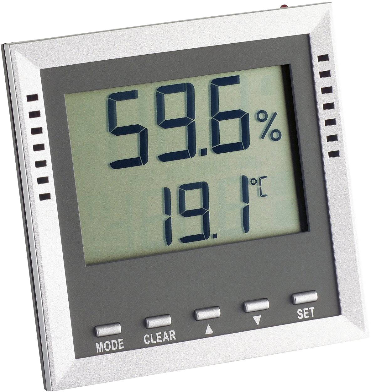 TFA Dostmann KLIMA GUARD Termohigrometr srebrny 30.5010.54.K - obrazek 1