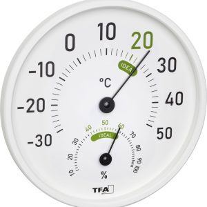 TFA Dostmann 45.2045.02 Termohigrometr biały 45.2045.02 TFA Dostmann 45.2045.02 Termohigrometr biały 45.2045.02