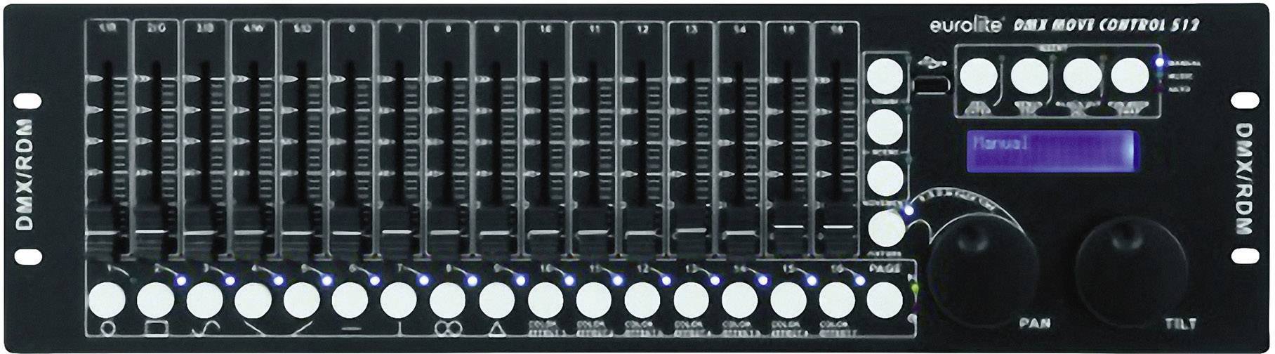 Kontroler DMX Eurolite DMX Move Control 512 70064515, 32-kanałowy - obrazek 1