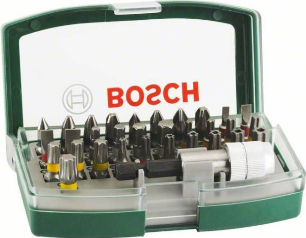 Bity Bosch Accessories PROMOLINE 2607017063, płaski, krzyżakowy Phillips, krzyżakowy Pozidriv, wewnętrzny sześciokąt, sz
