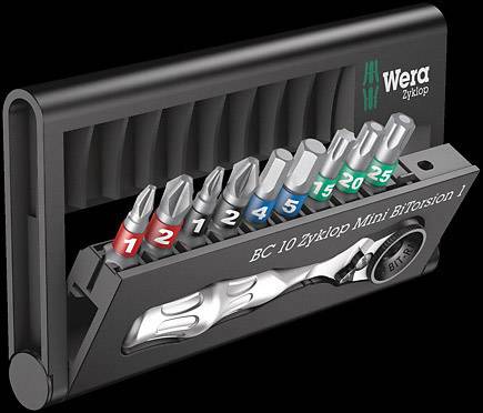 Bity Wera Bit-Check 10 Zyklop Mini BiTorsion 1 05057418001 1 szt. krzyżakowy Phillips, krzyżakowy Pozidriv, TORX wewnętr