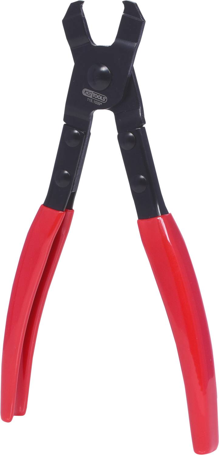 Szczypce do zaciskania węży bez uszu, 230 mm KS Tools 115.1039 - obrazek 1
