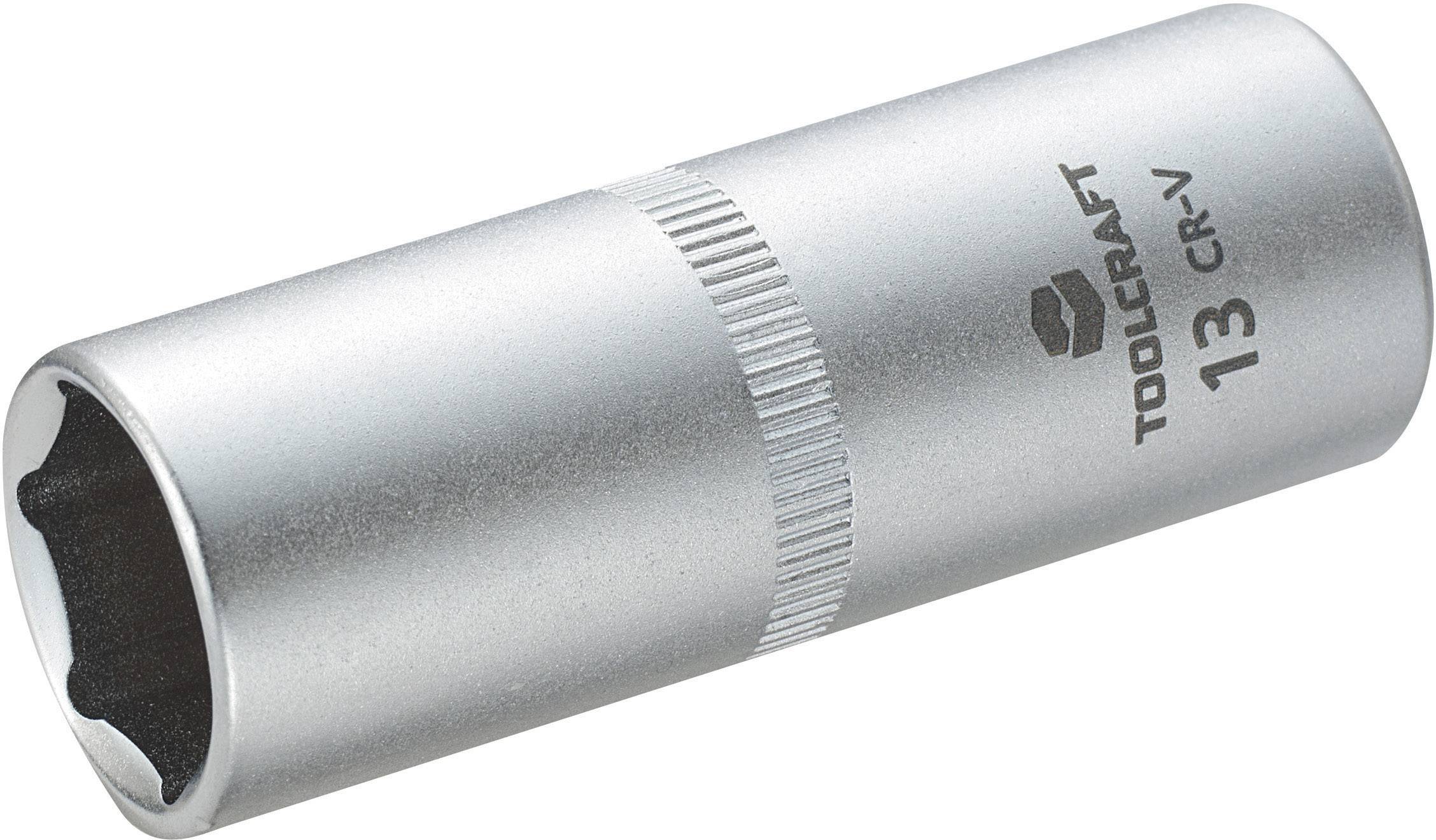 Końcówka klucza nasadowego 6,3 mm (1/4") TOOLCRAFT 816172 Wielkość klucza 13 mm - obrazek 1