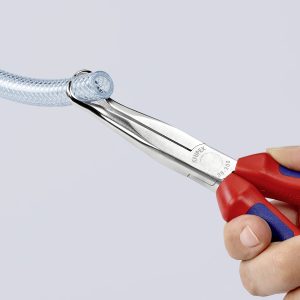 Knipex 38 95 200 dla elektroników i mechaników Szczypce płaskie, okrągłe wygięte pod kątem 45° 200 mm Knipex 38 95 200 dla elektroników i mechaników Szczypce płaskie, okrągłe wygięte pod kątem 45° 200 mm