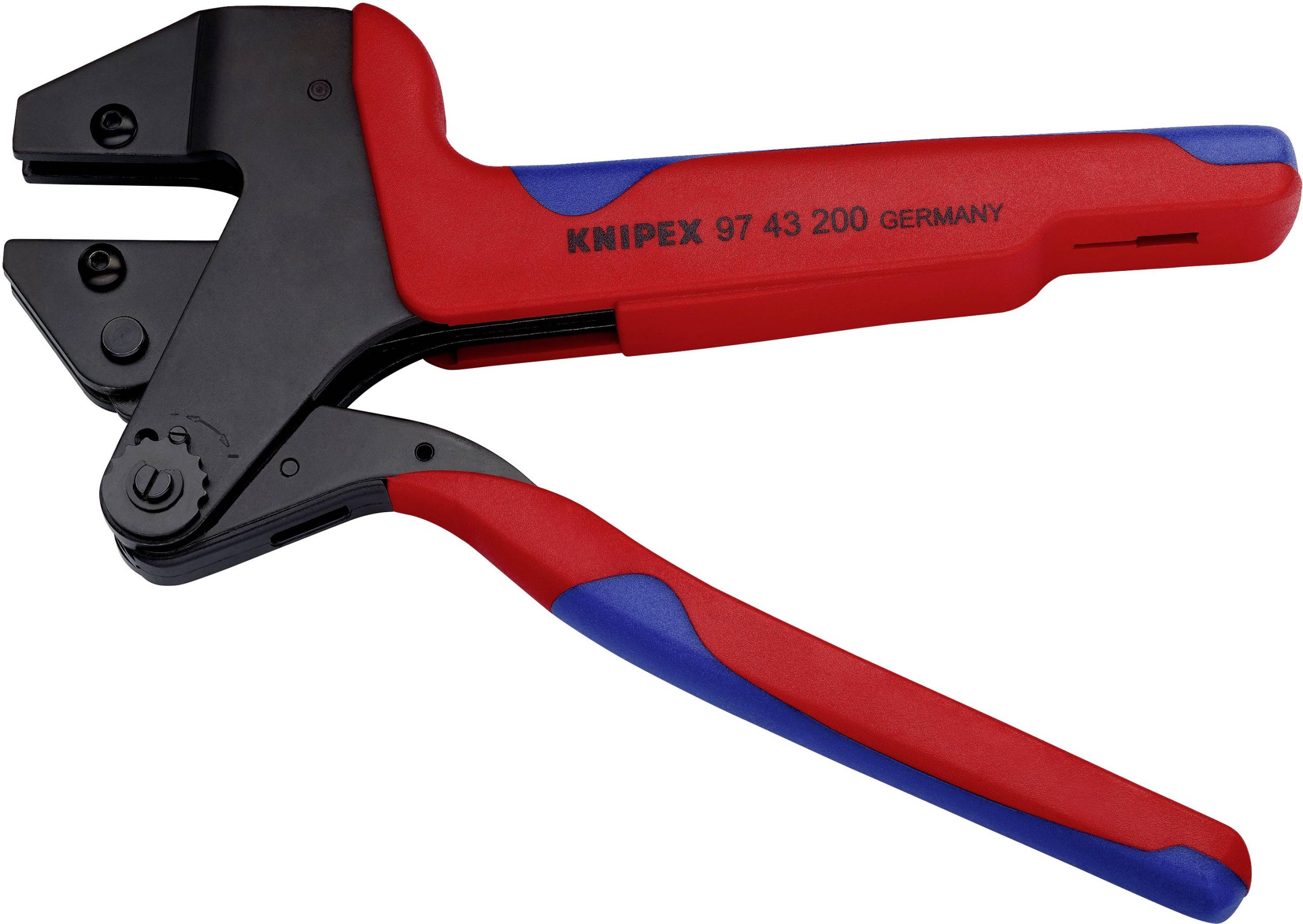 Knipex KNIPEX - Crimp-Systemzange 200mm 97 43 200 A 97 43 200 A Zaciskarka złącze bez wkładki zaciskającej - obrazek 1