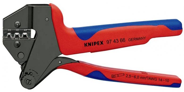 Szczypce Knipex 97 43 66, 0.5 do 6 mm² - obrazek 1