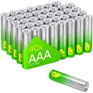 Bateria AAA/R03 GP Super 1.5 V 40 szt.