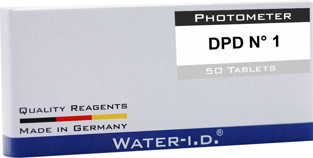 Water ID 50 Tabletten DPD N°1 für PoolLAB Tabletki - obrazek 1