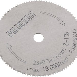 Tarcza tnąca Proxxon Micromot 4006274286528 23 x 2.6 x 0.3 mm 1 szt. Tarcza tnąca Proxxon Micromot 4006274286528 23 x 2.6 x 0.3 mm 1 szt.