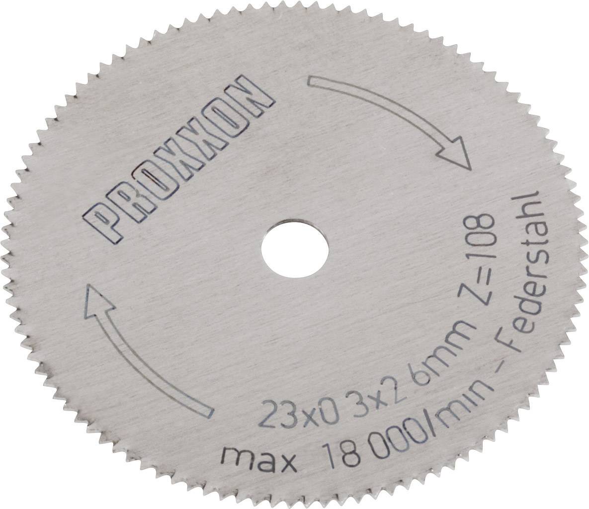 Tarcza tnąca Proxxon Micromot 4006274286528 23 x 2.6 x 0.3 mm 1 szt. - obrazek 1