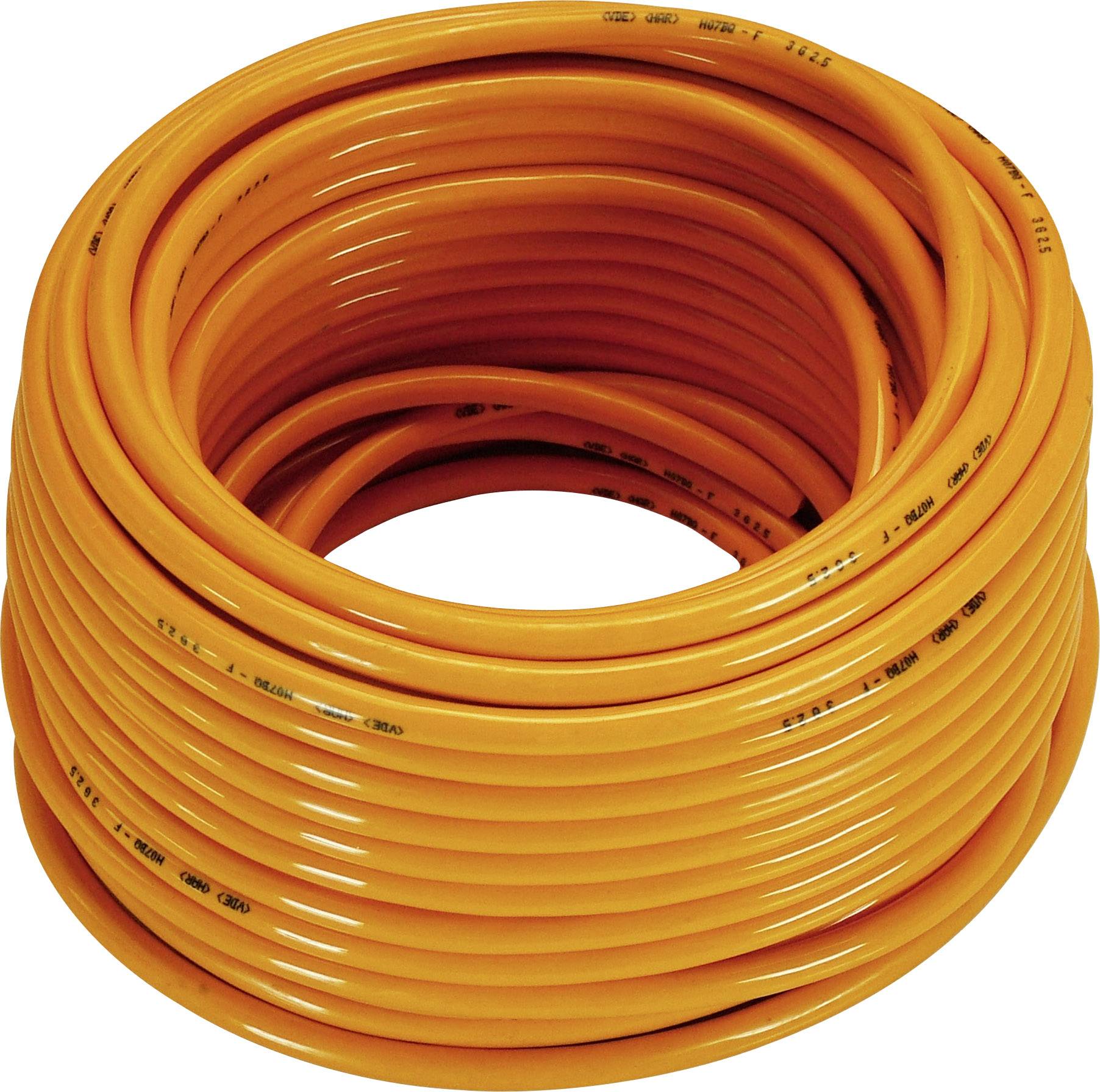 Kabel instalacyjny AS Schwabe 59441, 3 x 2.5 mm², 50 m, pomarańczowy - obrazek 1