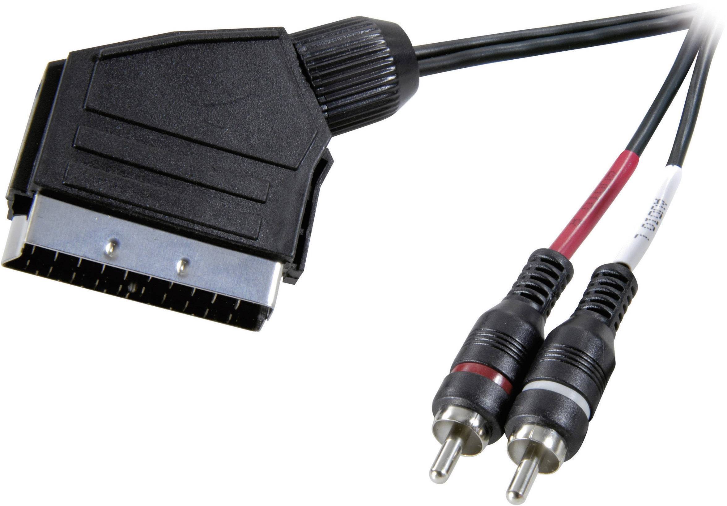 Audio kabel SpeaKa Professional SP-7870676, SCART, RCA/Cinch, 2.00 m - obrazek 1