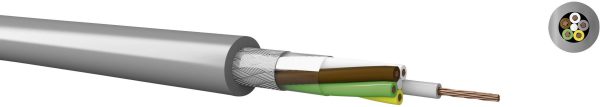 Przewód sterowniczy Kabeltronik LiYCY 20107500-1, 1 x 0.75 mm², Produkty w metrach bieżących, szary