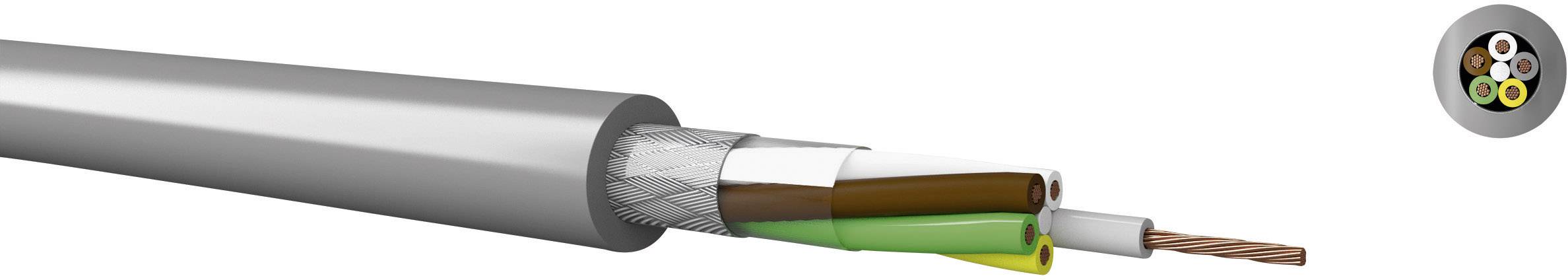 Przewód sterowniczy Kabeltronik LiYCY 20107500-1, 1 x 0.75 mm², Produkty w metrach bieżących, szary - obrazek 1