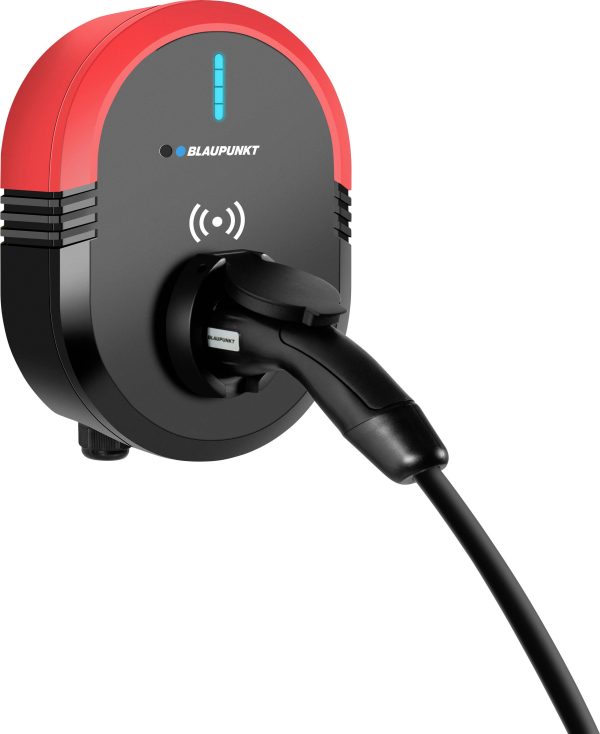 Blaupunkt BW3P32ASS Stacja ładowania samochodów elektrycznych Typ 2 32 A Ilość złączy 1 22 kW App, RFID