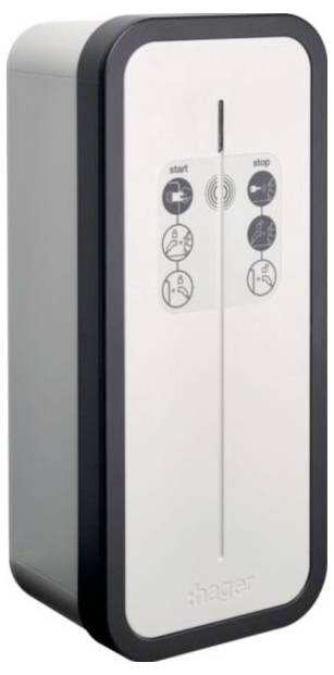 Stacja ładowania samochodów elektrycznych Hager XEV1R22T2, XEV1R22T2, Typ 2, 22 kW