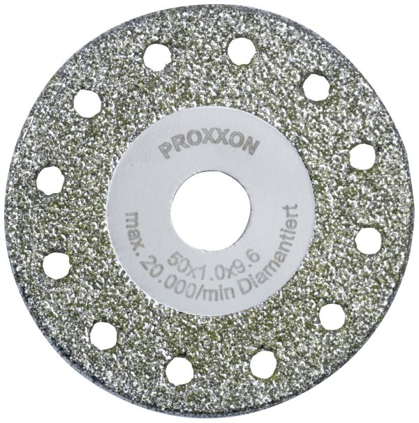 Ściernica do cięcia i profilowania Proxxon Trenn- und Profilierscheibe, diamantiert 50×2,1x10mm, für LHW + LHW/A 28557 5