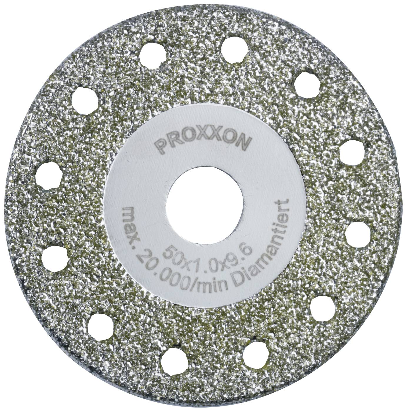 Ściernica do cięcia i profilowania Proxxon Trenn- und Profilierscheibe, diamantiert 50x2,1x10mm, für LHW + LHW/A 28557 5 - obrazek 1