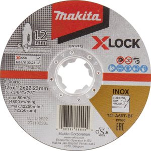 Tarcza tnąca Makita E-00418 E-00418 125 mm 1 szt. Tarcza tnąca Makita E-00418 E-00418 125 mm 1 szt.