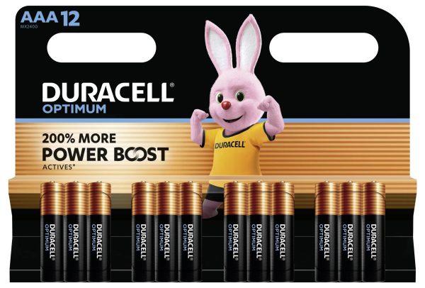 Bateria AAA/R03 Duracell Optimum 1.5 V 12 szt.
