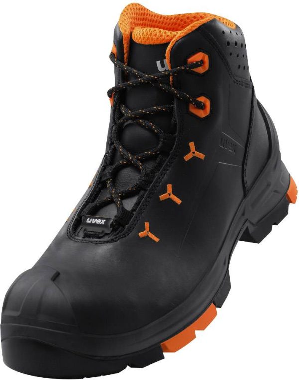 uvex 2 6503243 Buty ochronne S3 Rozmiar buta (EU): 43 czarny, pomarańczowy 1 par(a)