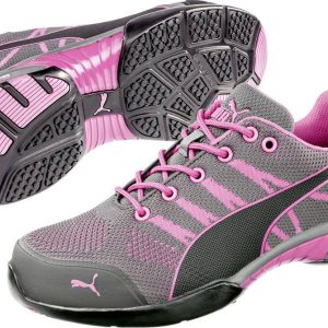 PUMA Celerity Knit Pink 642910-35 Obuwie ochronne S1 Rozmiar buta (EU): 35 szary, różowy 1 szt. PUMA Celerity Knit Pink 642910-35 Obuwie ochronne S1 Rozmiar buta (EU): 35 szary, różowy 1 szt.