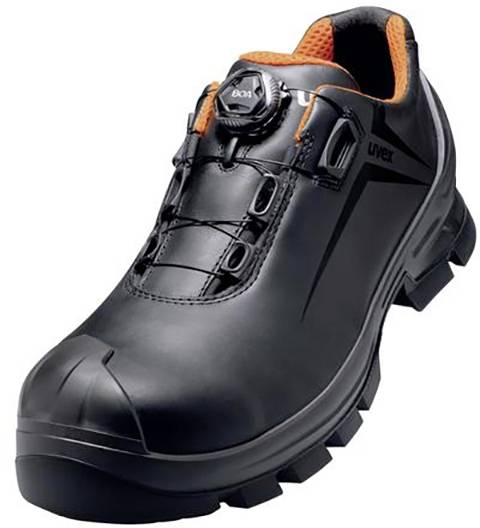 uvex 6531 6531243 Obuwie ochronne S3 Rozmiar buta (EU): 43 czarny/pomarańczowy 1 par(a) - obrazek 1