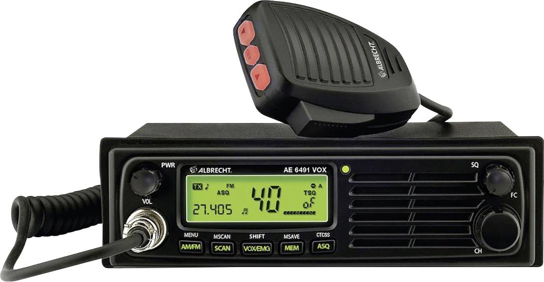 Albrecht AE 6491 VOX 12648.01 Radio CB - obrazek 1