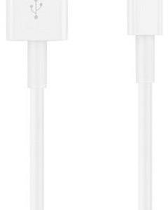 Apple Kabel USB B-Ware (uszkodzony / brakujące opakowanie) USB 2.0 Złącze męskie USB-A, Złącze męskie Lightning 2.00 m b