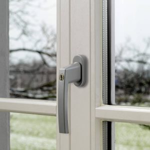 Klamka do okien z zamkiem ABUS ABFS59486