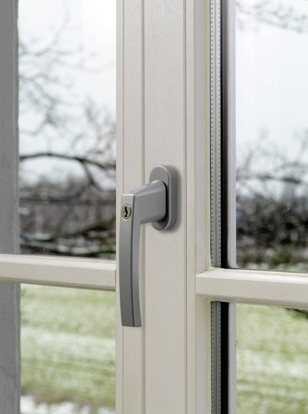 Klamka do okien z zamkiem ABUS ABFS59486