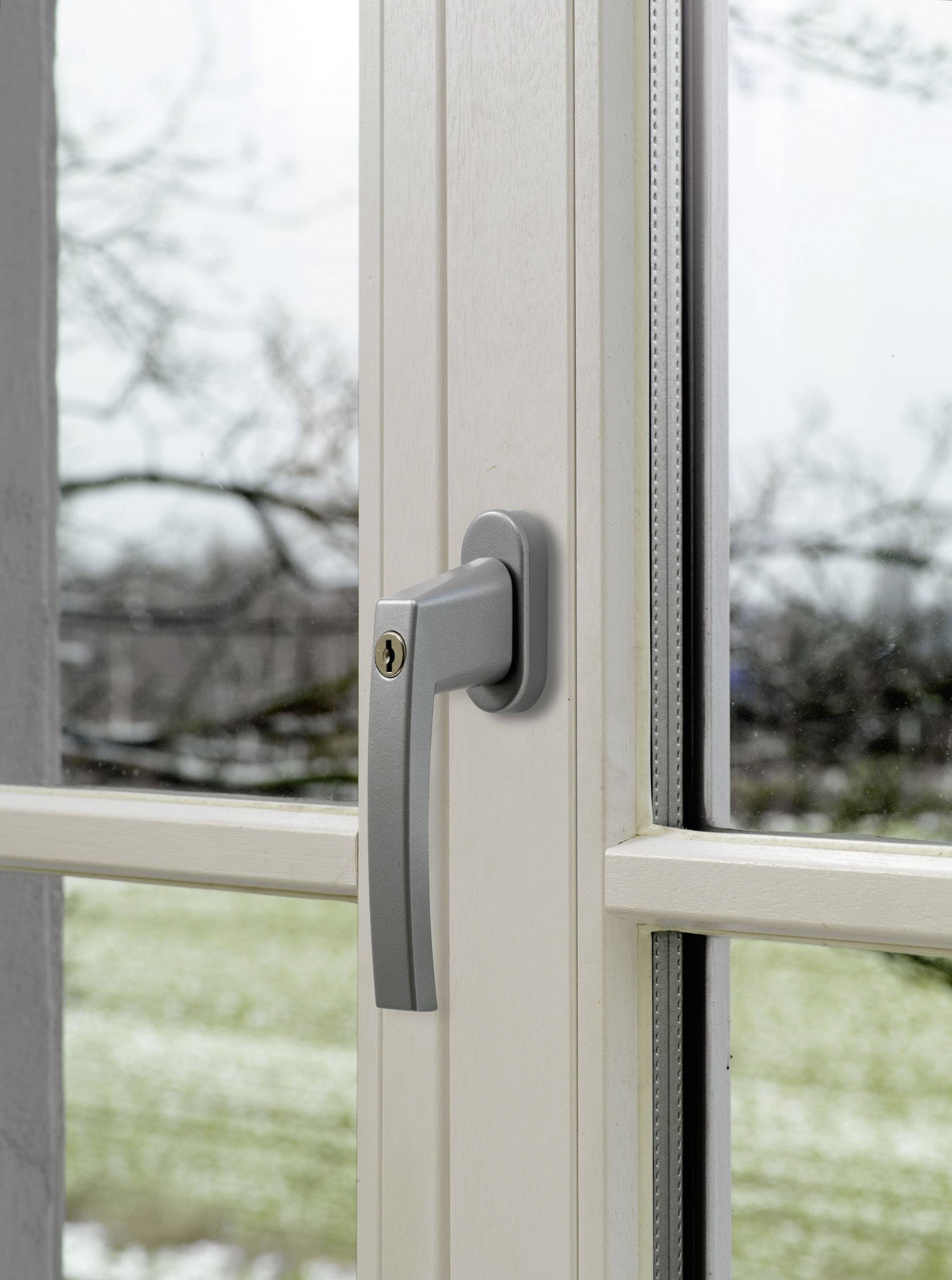 Klamka do okien z zamkiem ABUS ABFS59486 - obrazek 1
