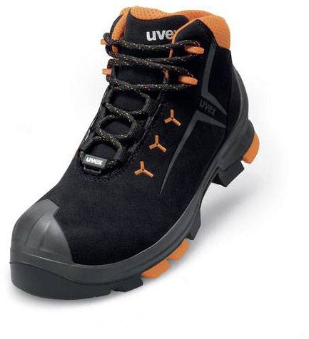 uvex 2 6509244 ESD Buty ochronne S3 Rozmiar buta (EU): 44 czarny, pomarańczowy 1 par(a) - obrazek 1