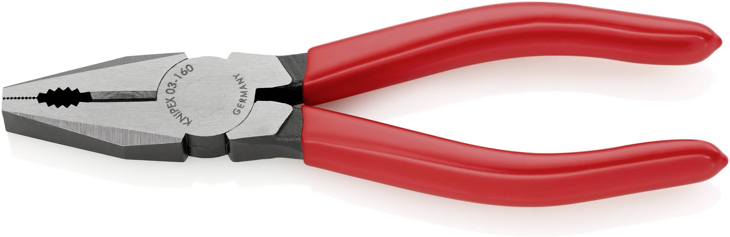 Kombinerki Knipex 03 01 160, 160 mm, 60 HRC, do warsztatu - obrazek 1