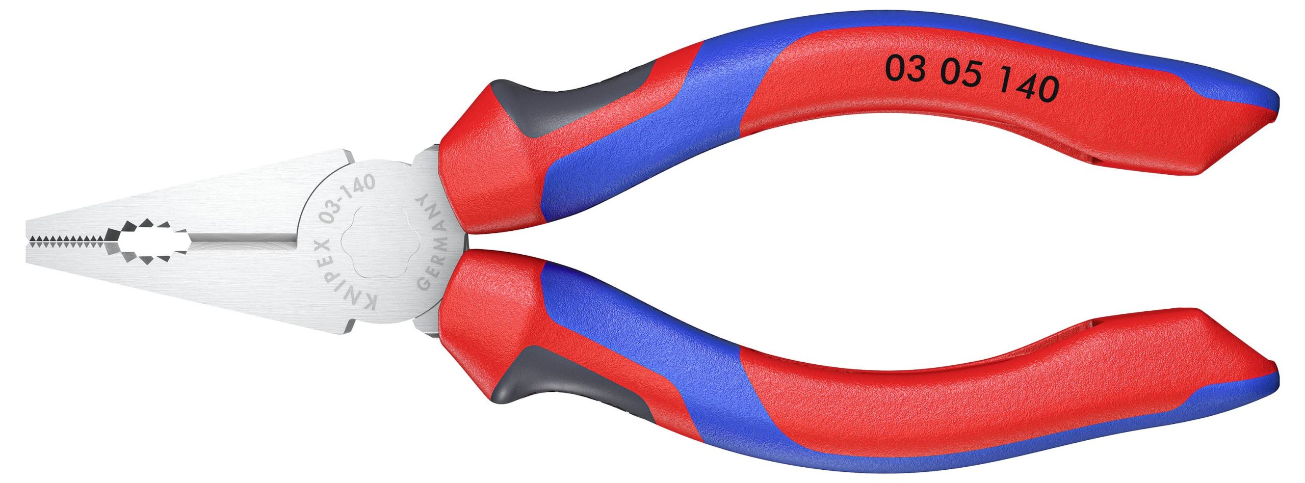 Kombinerki Knipex 03 05 140, 140 mm, 60 HRC, do warsztatu - obrazek 1