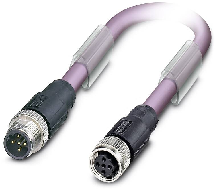 Kabel systemowy magistrali Phoenix Contact SAC-2P-M12MSB/ 5,0-910/M12FSB 1507382 1 szt. - obrazek 1