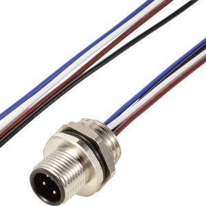 TRU COMPONENTS TC-12833040 Wbudowane złącze czujnika/aktuatora, piny: 4, 0.5 m, 1 szt. TRU COMPONENTS TC-12833040 Wbudowane złącze czujnika/aktuatora, piny: 4, 0.5 m, 1 szt.