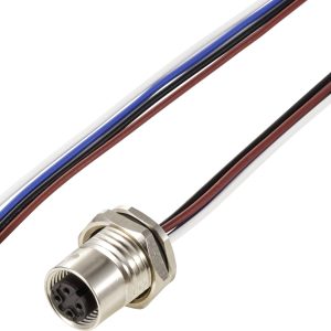 TRU COMPONENTS TC-12833048 Gniazdo montażowe czujnika/aktuatora, piny: 4, 0.5 m, 1 szt. TRU COMPONENTS TC-12833048 Gniazdo montażowe czujnika/aktuatora, piny: 4, 0.5 m, 1 szt.